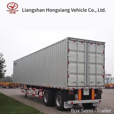 53ft Trockener Van-Semi-Anhänger mit Aluminiumlegierung