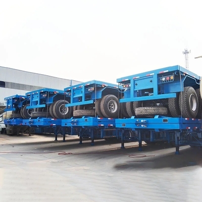 3 Achsen 20 FT 40 FT Marine Container Flatbed Trailer Semi-Trailer mit Anpassung