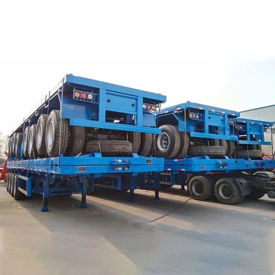 3 Achsen 20 FT 40 FT Marine Container Flatbed Trailer Semi-Trailer mit Anpassung