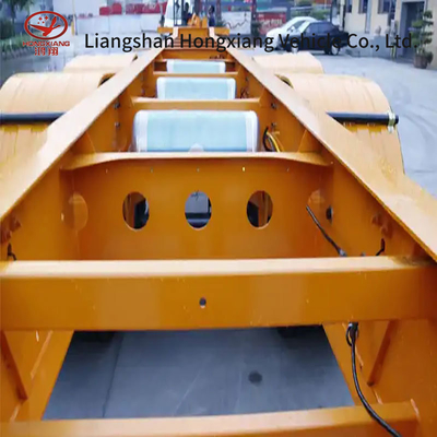 Farbspezifisches Skelett-Schienenanhänger-Container-Fahrzeug-Chassis-Anhänger 40FT-Container-Anhänger
