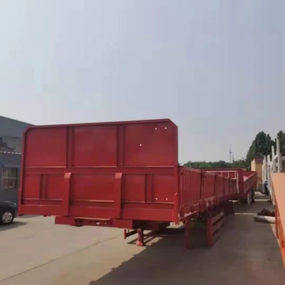 Stahl-Stein-Transport-Semi-Anhänger für Schwerlastbauanwendungen