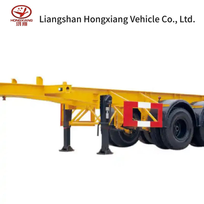 Skelett Halbanhänger Container Fahrwerk Anhänger für Anhänger-Traging-Tread 1820mm Farbe