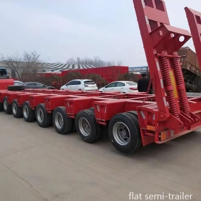 50 Tonnen Flachdeck Anhänger 20FT 40FT 45FT 53 Fuß Container Chassis Flachbett Semi-Anhänger