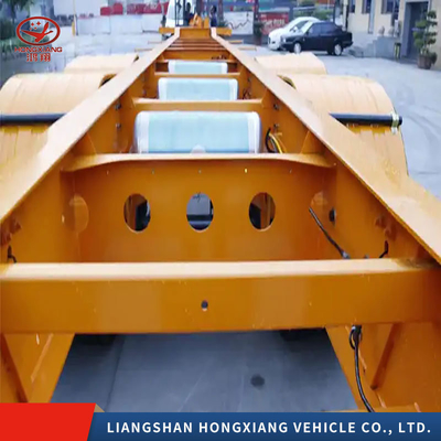 Flatbed Skeleton Container Semi-Trailer Die beste Wahl für den Containertransport