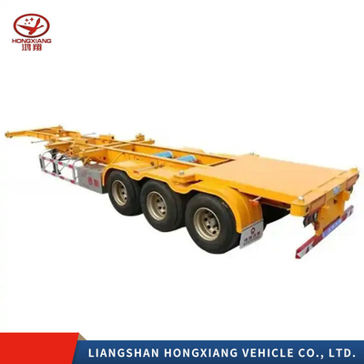 Flatbed Skeleton Container Semi-Trailer Die beste Wahl für den Containertransport
