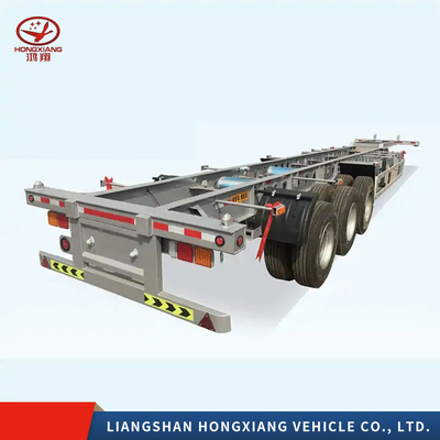 Traktoranhänger Container Chassis Skeleton Truck Halbanhänger mit Lauffläche 1820 mm