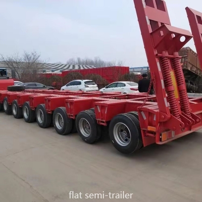 Nicht selbstversorgendes 40ft Flatbed Platform Truck Trailer mit 1-jähriger Kundendienst