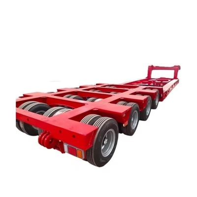 Nicht selbstversorgendes 40ft Flatbed Platform Truck Trailer mit 1-jähriger Kundendienst