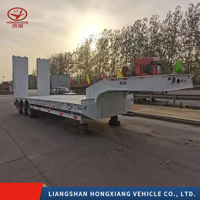 1820 mm Strecken-Skelett Halbanhänger für Wharf Container Frame Transport Bedürfnisse