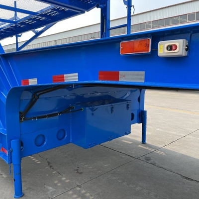 2/3 Achse Doppelboden-Stahl-Fahrgestell Fahrzeugtransporter für Schwerlasttransport