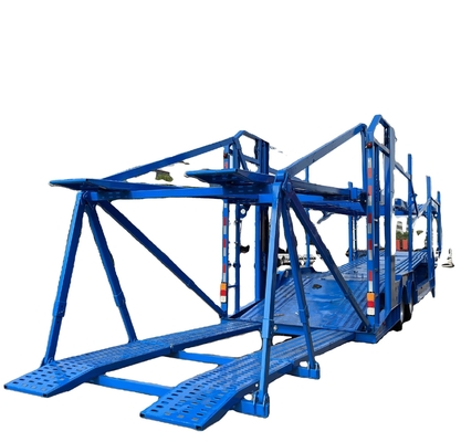 2/3 Achse Doppelboden-Stahl-Fahrgestell Fahrzeugtransporter für Schwerlasttransport