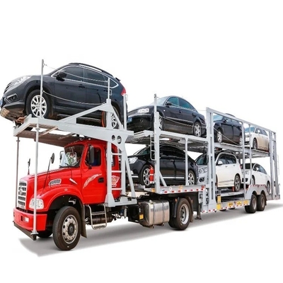 EHL9400Z 2 Achsen Doppeldecker-Fahrzeug-Fahrzeug-Anhänger Halbanhänger mit 1820 mm Lauffläche