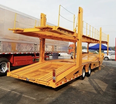 EHL9400Z 2 Achsen Doppeldecker-Fahrzeug-Fahrzeug-Anhänger Halbanhänger mit 1820 mm Lauffläche