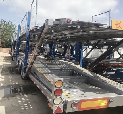 EHL9400Z 2 Achsen Doppeldecker-Fahrzeug-Fahrzeug-Anhänger Halbanhänger mit 1820 mm Lauffläche