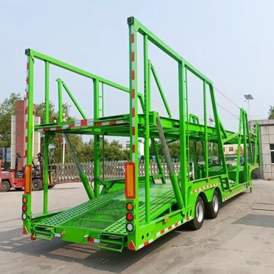 2/3 Achs Twin City 8 Fahrzeug-Schienenanhänger mit ABS-Anti-Block-Bremssystem