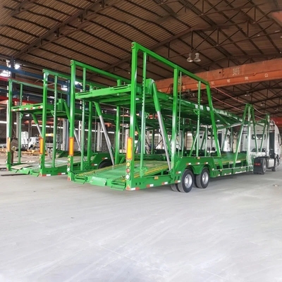 2/3 Achs Twin City 8 Fahrzeug-Schienenanhänger mit ABS-Anti-Block-Bremssystem