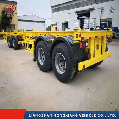 2/3/4 Achse Container Chassis Skeleton Semi-Trailer für den individuellen Transport