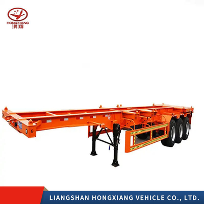 2/3/4 Achse Container Chassis Skeleton Semi-Trailer für den individuellen Transport