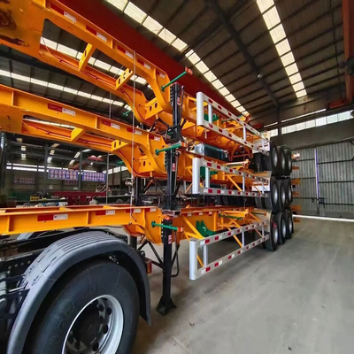 Ausnahmeservice Container Carrier Chassis Skelett Halbanhänger mit 1820 mm Profil