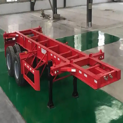 Skeleton Container Semi-Truck Anhänger für die Anpassung und Dual Line Bremssystem