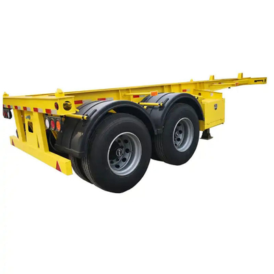Anpassung 3 Achsen Container Skelett Semi Anhänger mit Dual Line Bremssystem