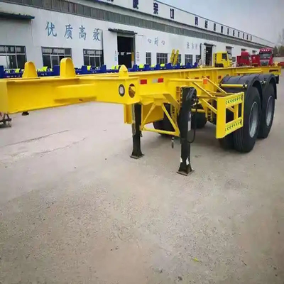 Anpassung 3 Achsen Container Skelett Semi Anhänger mit Dual Line Bremssystem