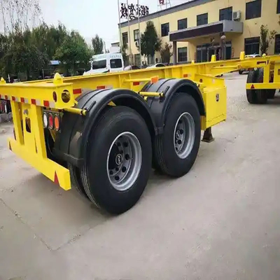 Selbstdumpende Container-Fahrgestelle für den Transport durch Doppelbremssystem