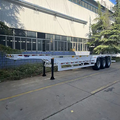 Selbstdumpende Container-Fahrgestelle für den Transport durch Doppelbremssystem