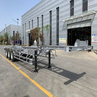 Container Skeleton Chassis Container Truck Semi-Trailer mit 1-Jahres-Nachverkaufsservice