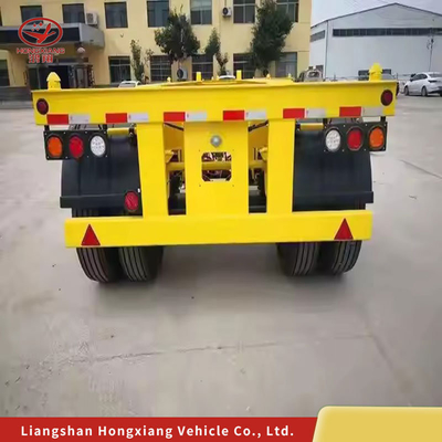 Container Skeleton Chassis Container Truck Semi-Trailer mit 1-Jahres-Nachverkaufsservice