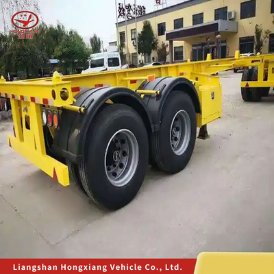 Container Skeleton Chassis Container Truck Semi-Trailer mit 1-Jahres-Nachverkaufsservice