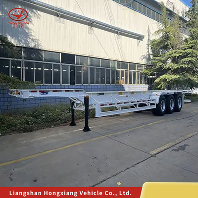 Verkauf Container Skelett Anhänger Skelett Chassis Lastwagen Lastwagen für Profil 1820mm
