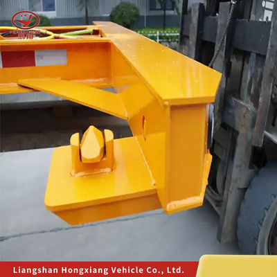 Flachbett-Container-Chassis-Skelett-Anhänger mit Doppelbremssystem