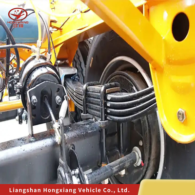 Flachbett-Container-Chassis-Skelett-Anhänger mit Doppelbremssystem